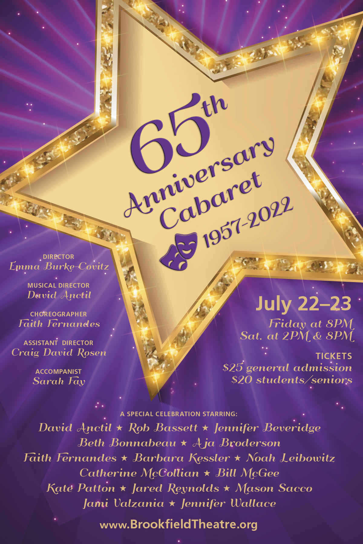 65th Anniversary Cabaret Concert